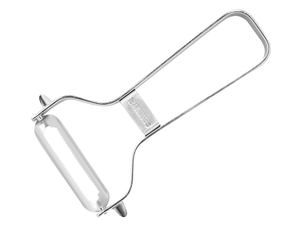 Овощечистка "Samura" из нерж. стали, лезвие с серрейтором, SVP-01S