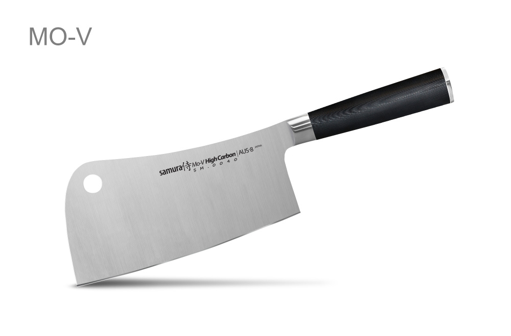 Топорик кухонный "Samura Mo-V" 180 мм, G-10,SM-0040