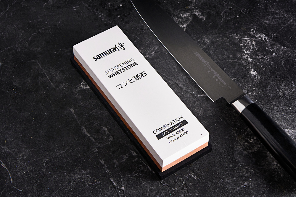 Камень точильный "Samura" водный комбинированный #1000/#3000