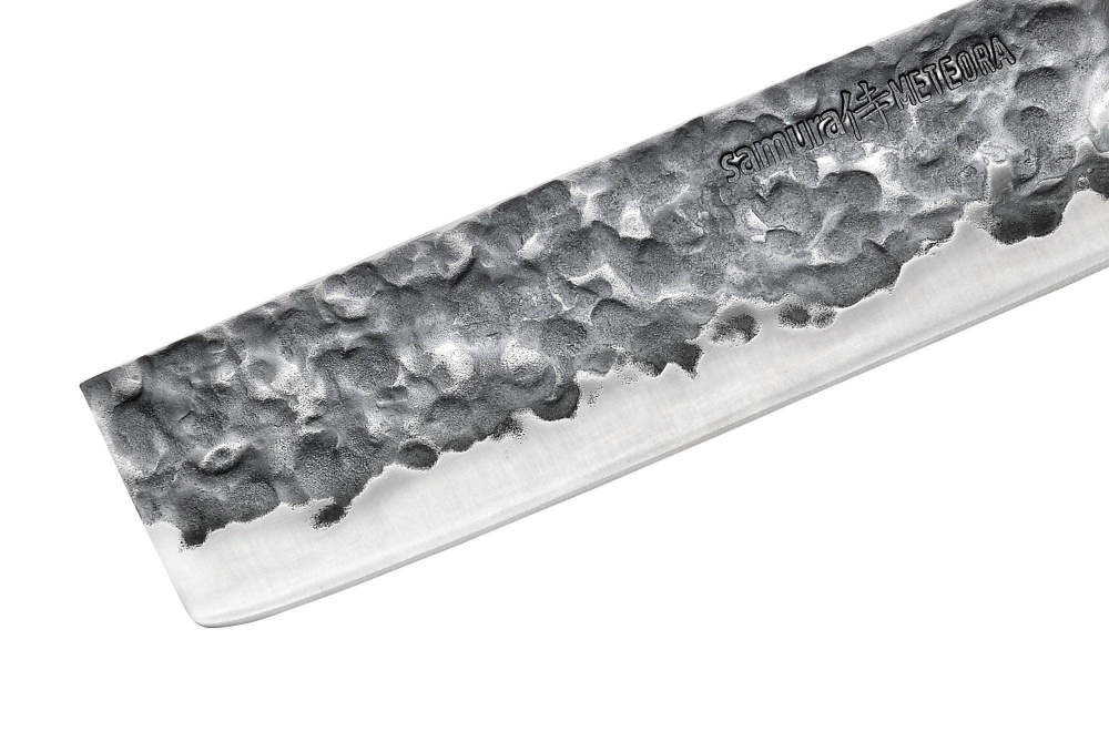 Нож кухонный "Samura METEORA" накири 173 мм, AUS-10,SMT-0043
