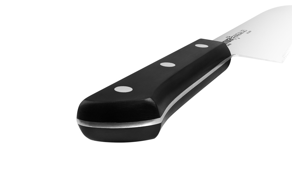Нож кухонный "Samura HARAKIRI" Шеф серрейтор 208 мм, корроз.-стойкая сталь, ABS пластик,SHR-0086B
