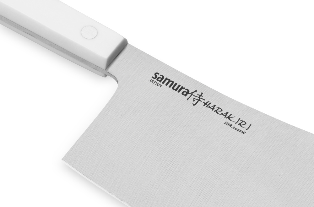Топорик кухонный "Samura HARAKIRI" 180 мм, коррозионно-стойкая сталь, ABS пластик,SHR-0040W