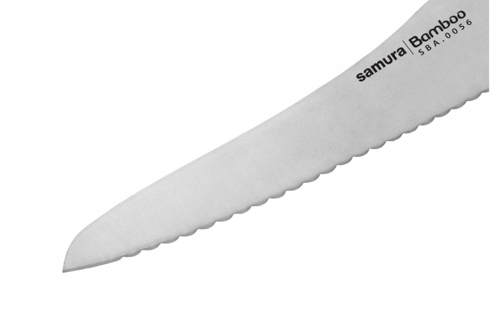 Нож кухонный "Samura Bamboo" для заморож. продуктов 188 мм, AUS-8, SBA-0056