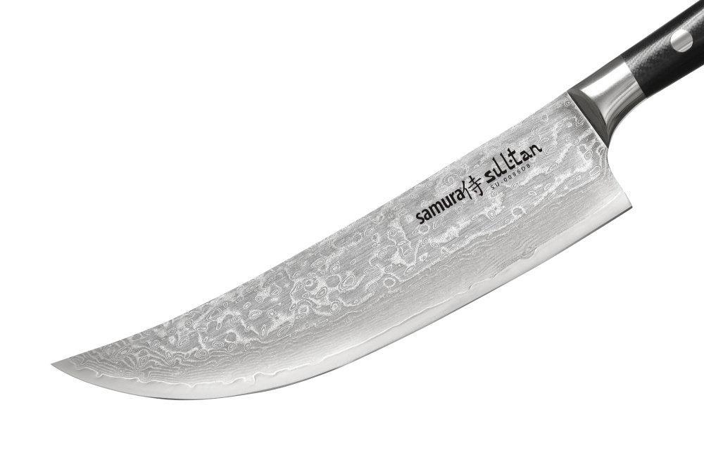 Нож кухонный "Samura SULTAN" Пичак 159 мм, G-10, дамаск 67 слоев,SU-0086DB