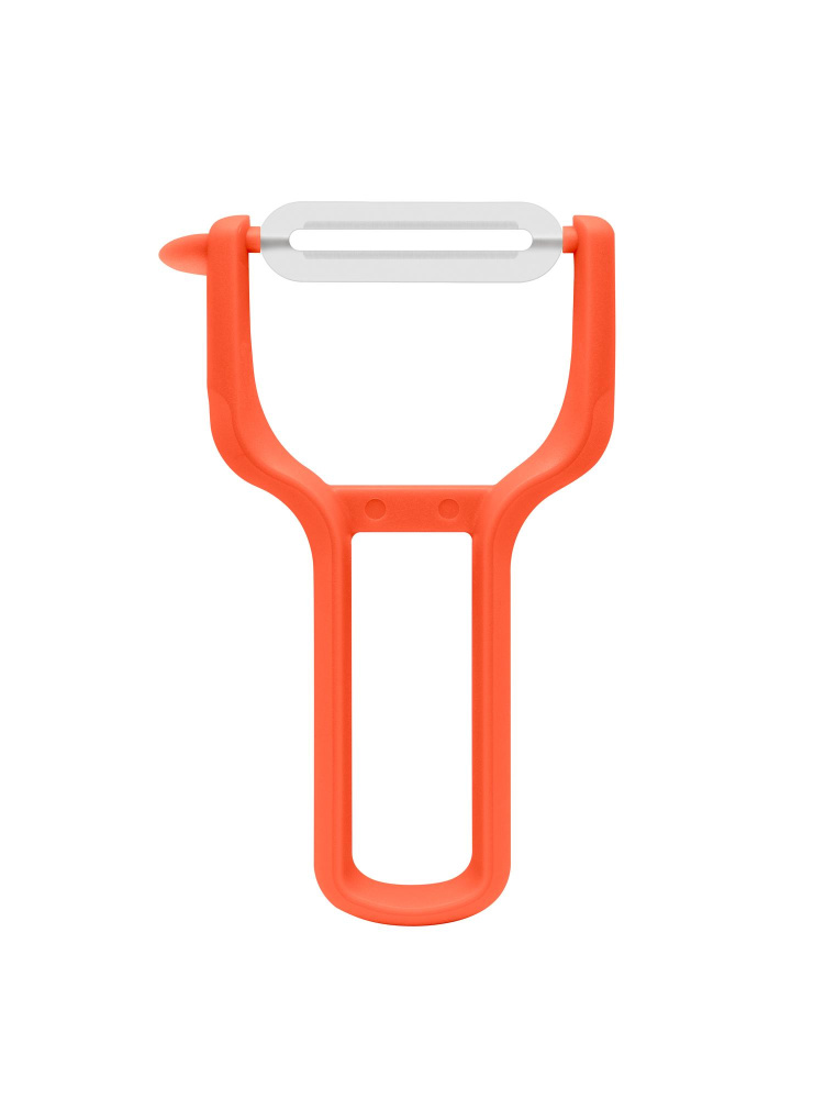 Овощечистка "Samura" оранжевая пластик, лезвие прямое,SVP-02OR