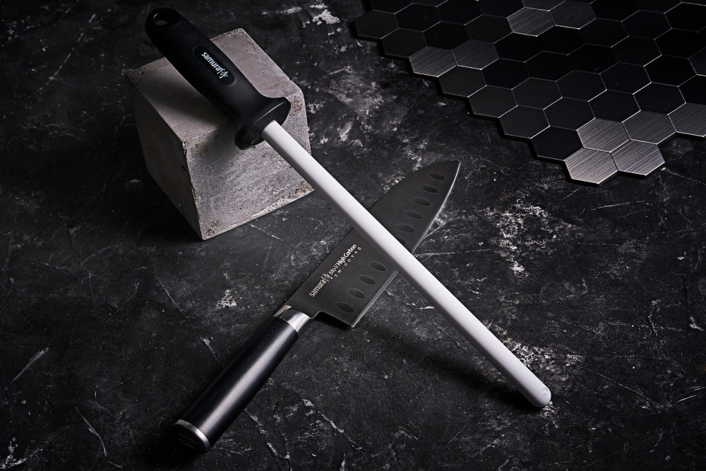 Мусат керамический "Samura" 254 мм, белый