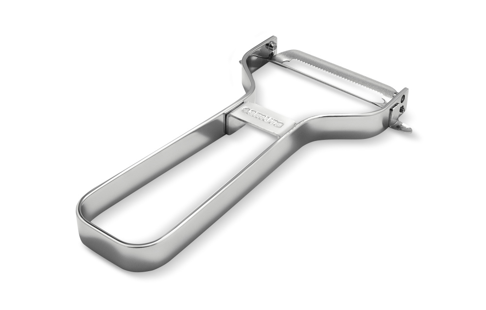 Овощечистка "Samura" из нерж. стали, лезвие с серрейтором, SVP-01S