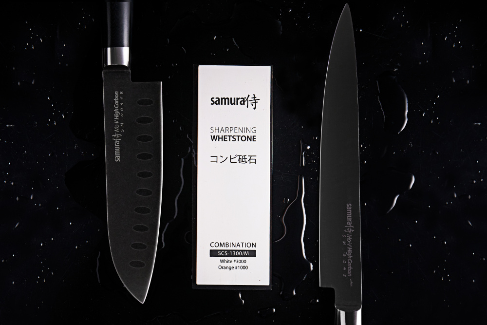 Камень точильный "Samura" водный комбинированный #1000/#3000
