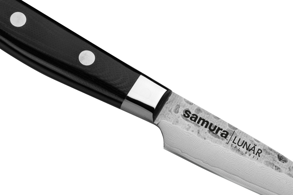 Нож кухонный "Samura PRO-S LUNAR" овощной 78 мм, SPL-0011