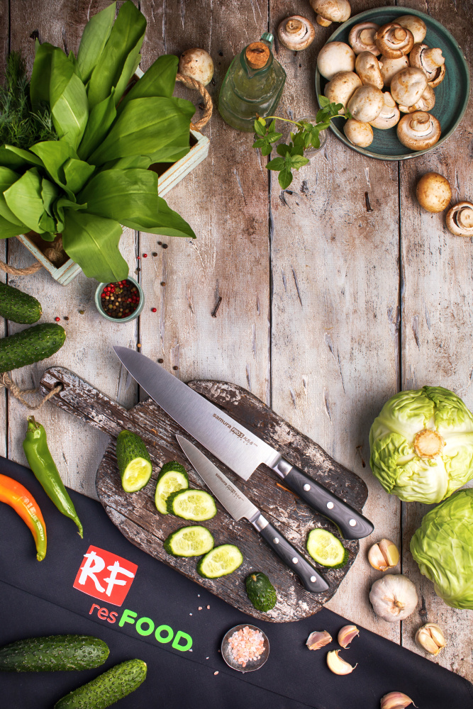 Набор из 2 ножей "Samura Pro-S" (21, 85), G-10,SP-0210