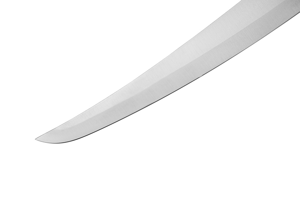 Нож кухонный "Samura HARAKIRI" слайсер Tanto 230 мм, корроз.-стойкая сталь, ABS пластик,  SHR-0046WT