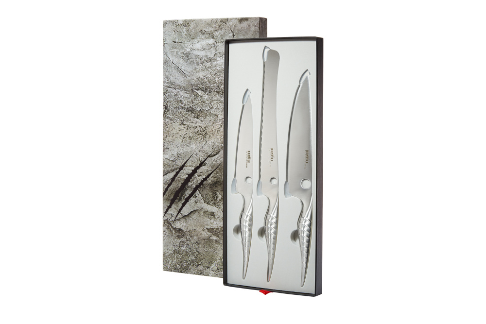 Набор из 3 ножей "Samura REPTILE" (23, 55, 85), AUS-10,SRP-0230