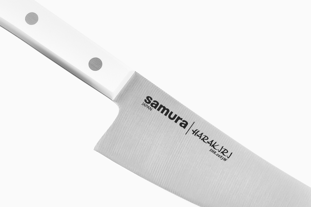 Нож кухонный "Samura HARAKIRI" малый Шеф 166 мм, корроз.-стойкая сталь, ABS пластик, SHR-0083W