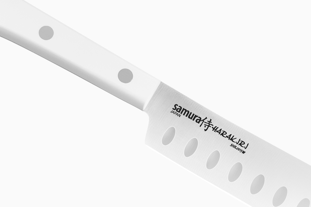 Нож кухонный "Samura HARAKIRI" для масла 96 мм, корроз.-стойкая сталь, ABS пластик,SHR-0015W