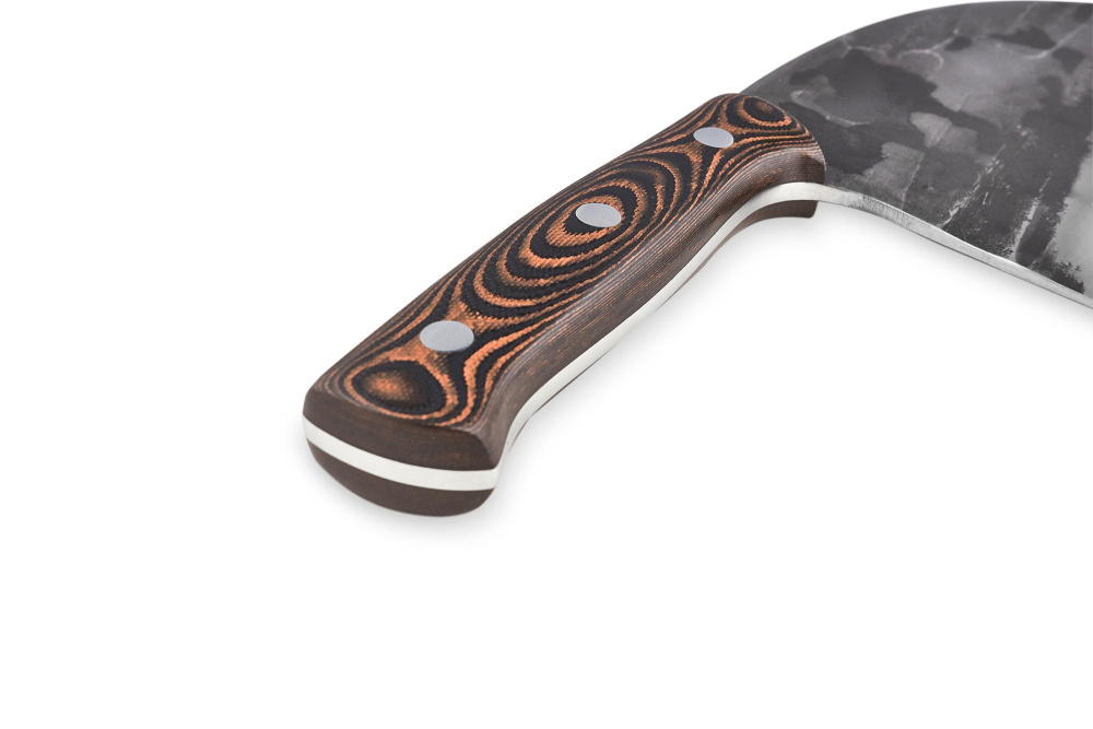 Топорик кухонный "Samura MAD BULL" 180 мм, G-10 красно-чёрный, SMB-0040R