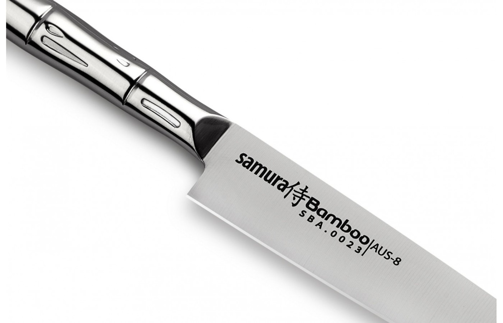 Нож кухонный "Samura Bamboo" универсальный 150мм, AUS-8 ,SBA-0023