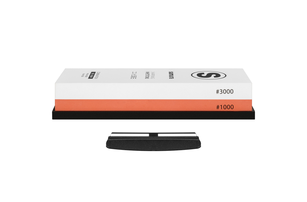 Набор для Заточки "Samura":точильный камень #1000/#3000 и держатель угла заточки, WS-01