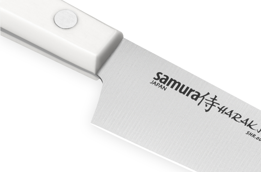 Нож кухонный "Samura HARAKIRI"универсальный 120 мм, коррозионно-стойкая сталь, ABS пластик,SHR-0021W