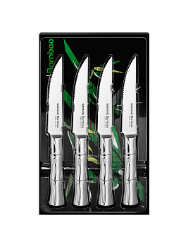 Набор из 4 ножей "Samura Bamboo" для стейка 110 мм, AUS-8 ,SBA-0031S