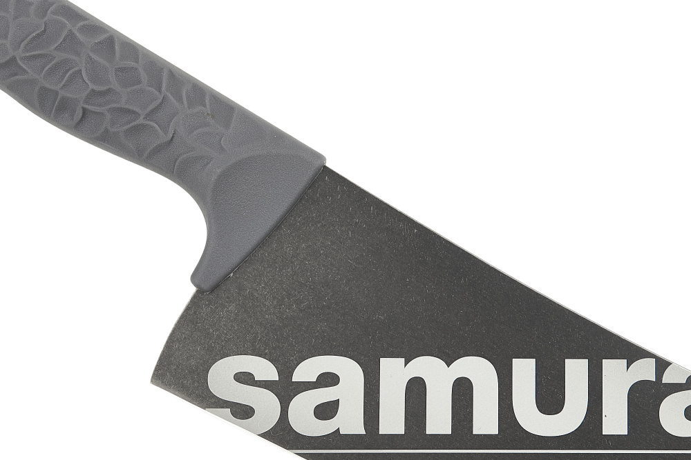Кухонный топорик Модерн "Samura ARNY" 208 мм, ТЭП серый, AUS-8 с галт.,SNY-0041BG