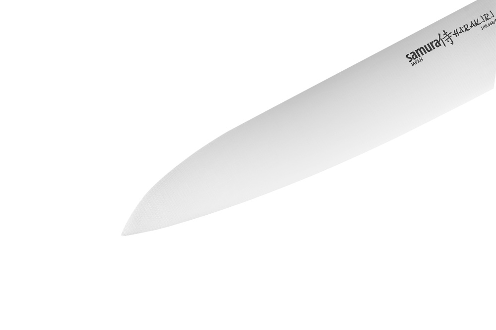 Нож кухонный "Samura HARAKIRI" Гранд Шеф 240 мм, корроз.-стойкая сталь, ABS пластик,SHR-0087B