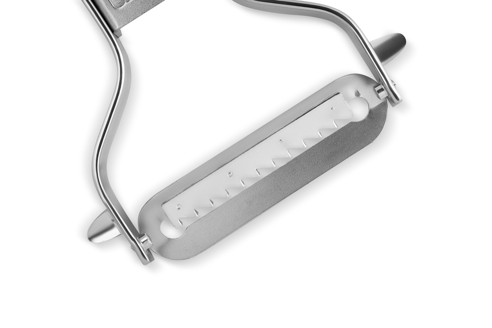 Овощечистка "Samura" из нерж. стали, лезвие зубчатое "julienne",SVP-01J