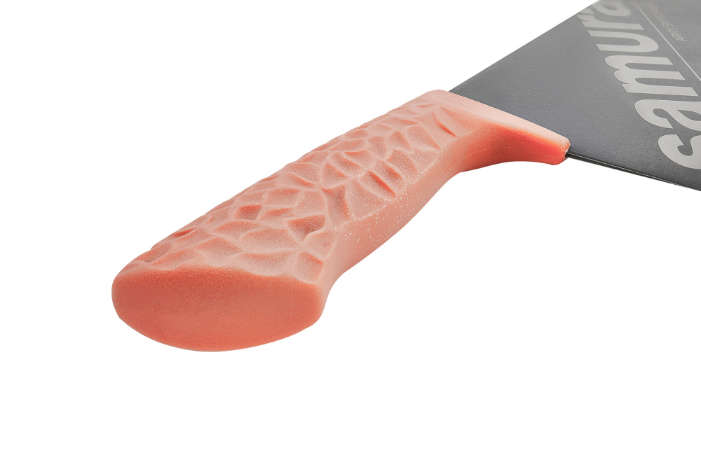 Азиатский кухонный топорик "Samura ARNY" 209 мм, ТЭП коралловый, AUS-8 с галт.,SNY-0040BC