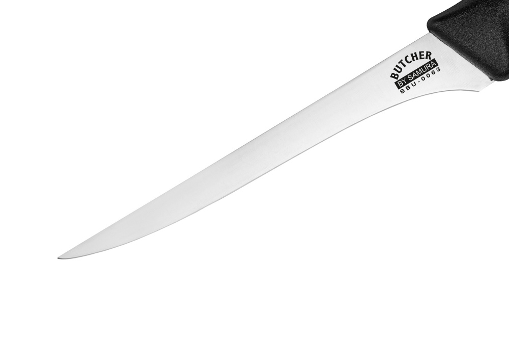 Нож кухонный "Samura BUTCHER" обвалочный 187 мм, ТЭП, AUS-8,SBU-0063