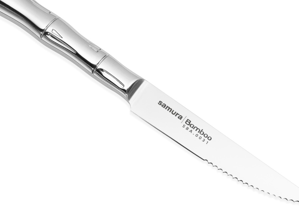 Набор из 4 ножей "Samura Bamboo" для стейка 110 мм, AUS-8 ,SBA-0031S