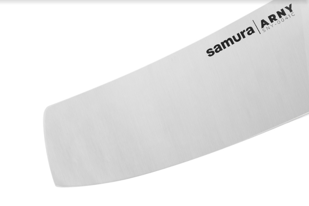 Кухонный топорик Модерн "Samura ARNY" 208 мм, ТЭП коралловый, AUS-8,SNY-0041C