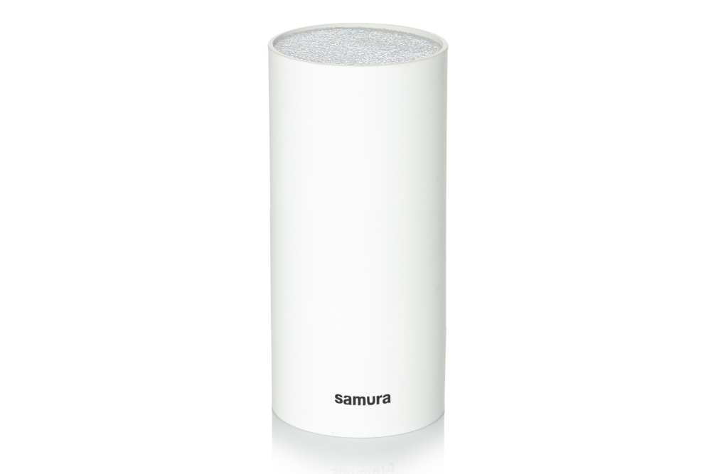 Подставка универсальная для ножей "Samura", 225мм, пластик (белая)