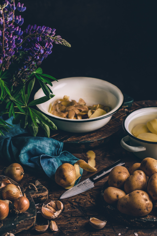 Нож кухонный "Samura 67" овощной 98 мм, дамаск 67 слоев, микарта,SD67-0010