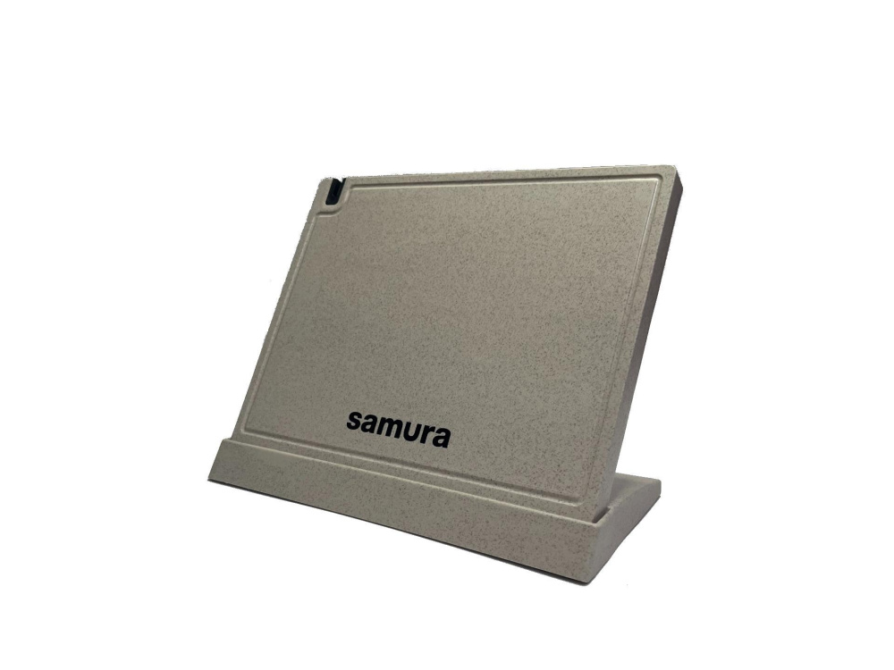 Подставка магнитная для стальных ножей "Samura" полипропилен 27х23х20 см, бежевая,KS-007BE