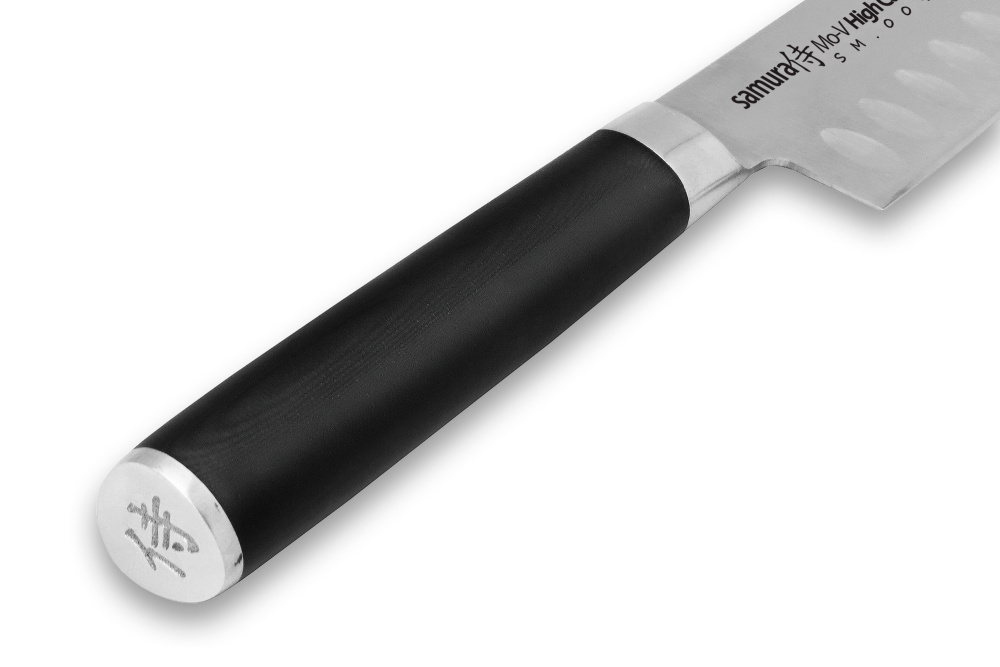 Нож кухонный "Samura Mo-V" Сантоку 138 мм, G-10,SM-0093