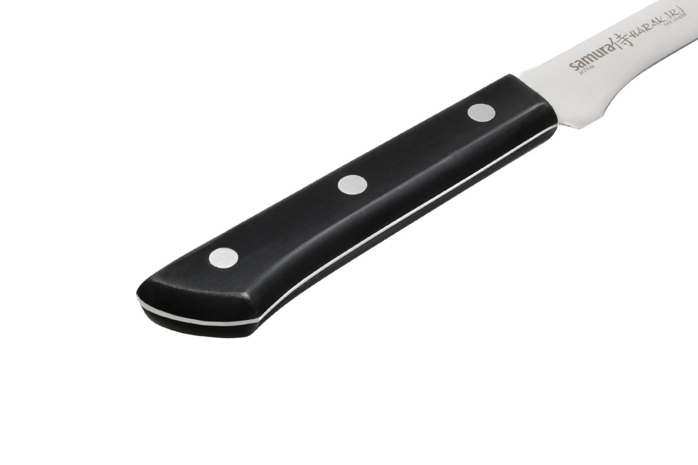 Нож кухонный "Samura HARAKIRI" филейный 218 мм,коррозионно-стойкая сталь,ABS пластик,SHR-0048B