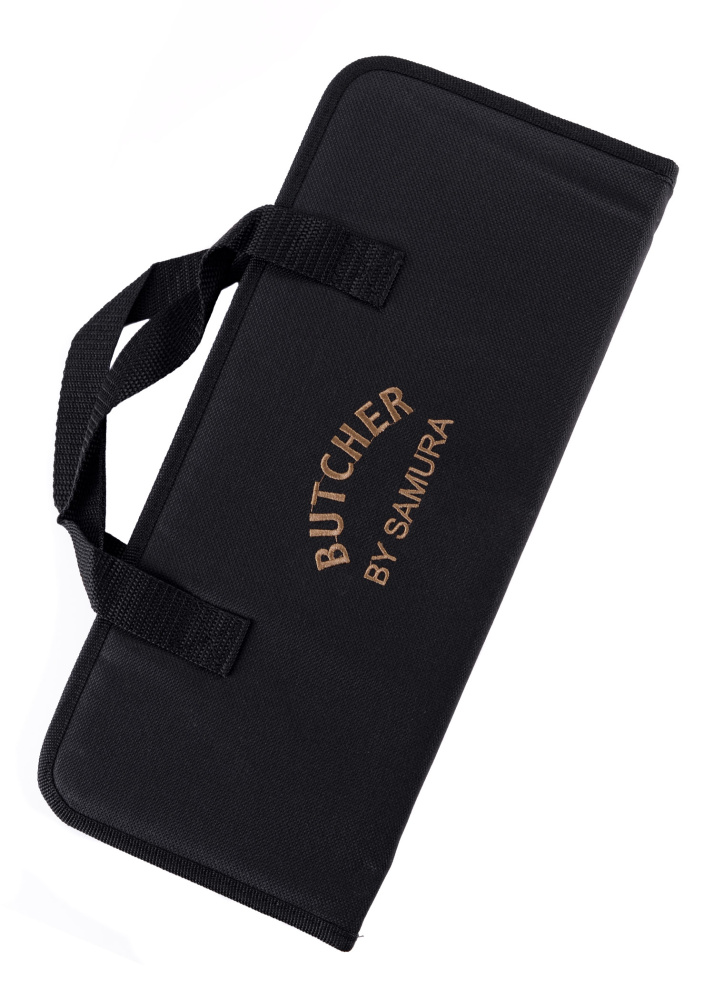 Набор из 2 ножей "Samura Butcher" (66, 67) и мусата, ТЭП, AUS-8, SBU-0230