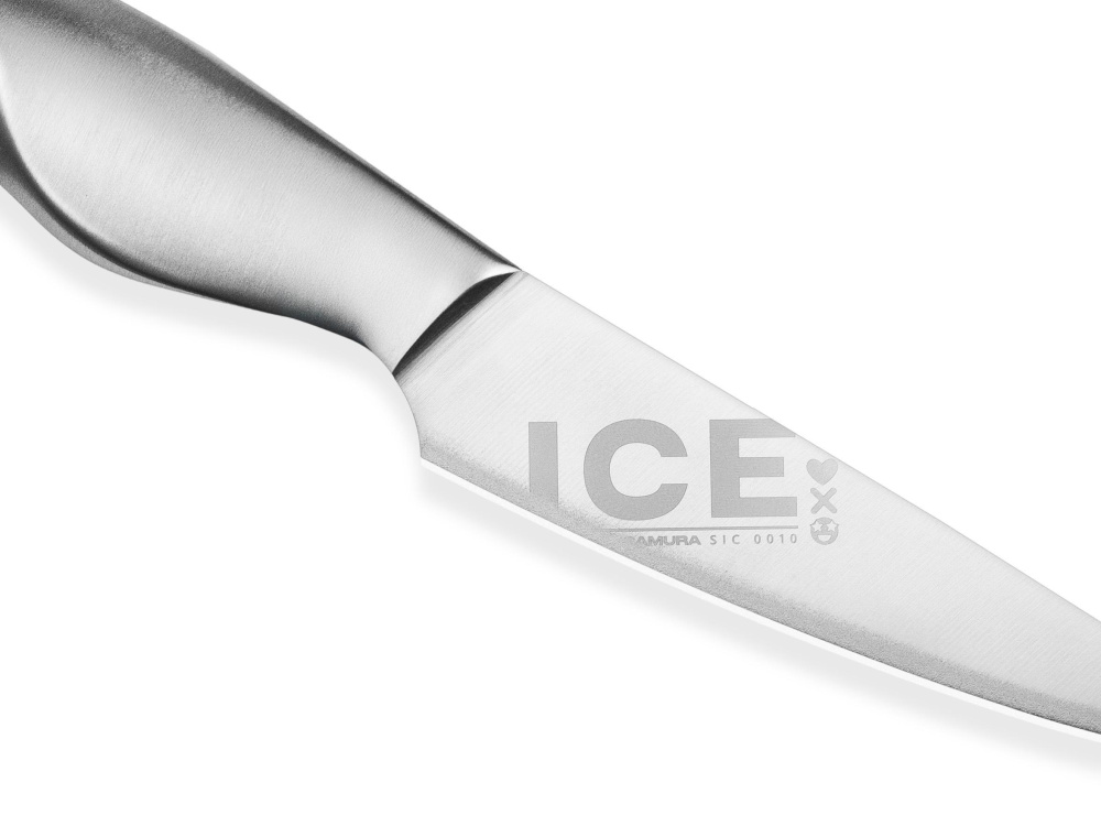 Нож кухонный "Samura ICE" овощной 100 мм, AUS-8, нерж. сталь, SIC-0010